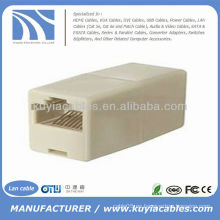 RJ45 hembra a hembra acoplador adaptador de enchufe LAN Ethernet Extender adaptador